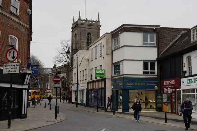 The existence of a settlement at High Wycombe was first documented as 'Wicumun' in 970 © Copyright Peter Trimming and licensed for reuse under this Creative Commons Licence.