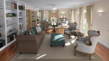 The Owners' Lounge - computer generated image